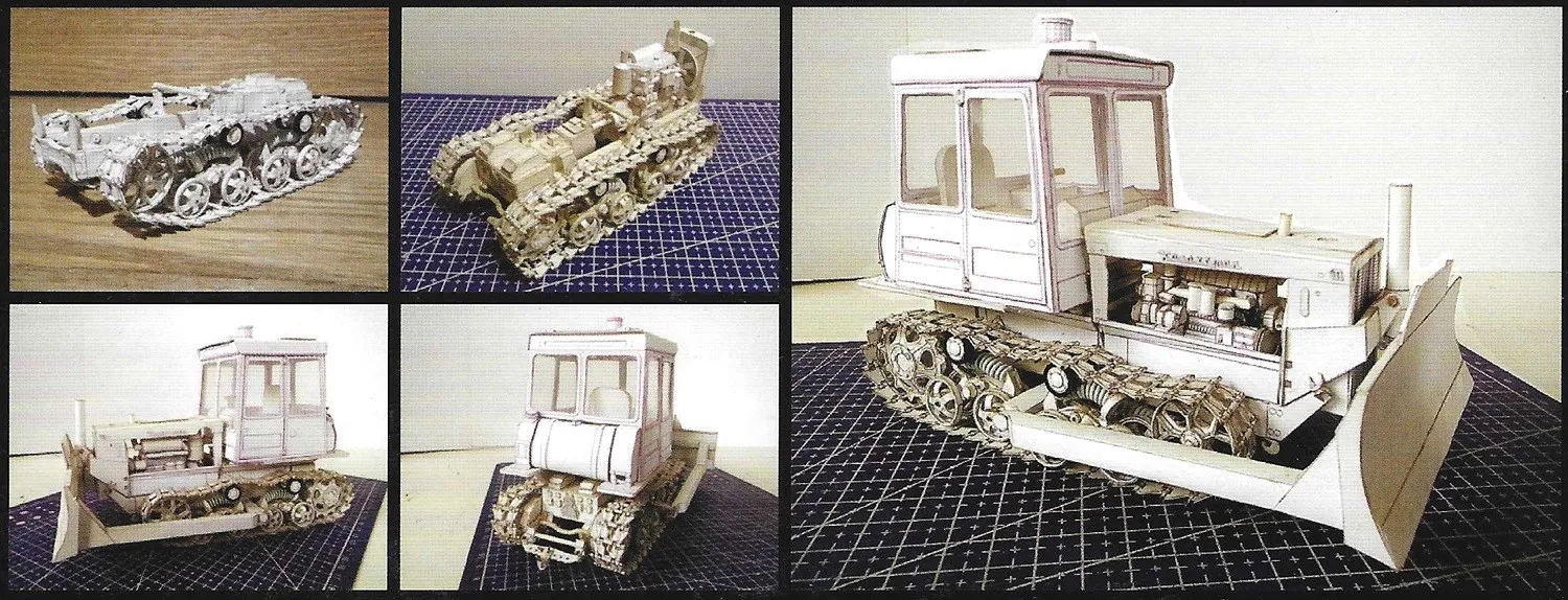 Pásový buldozér DT-75ML  DZ-42G (Kazachstan)